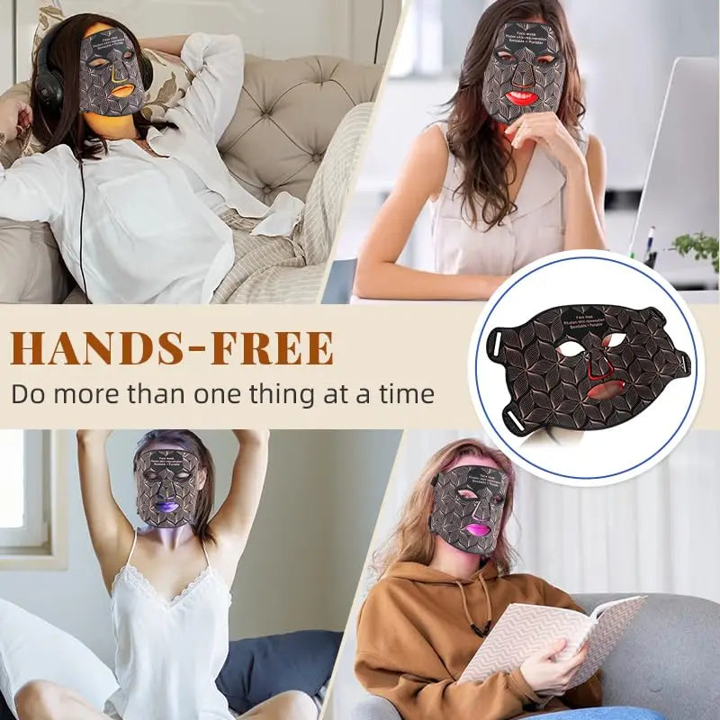 LumiGlow LED Face Mask